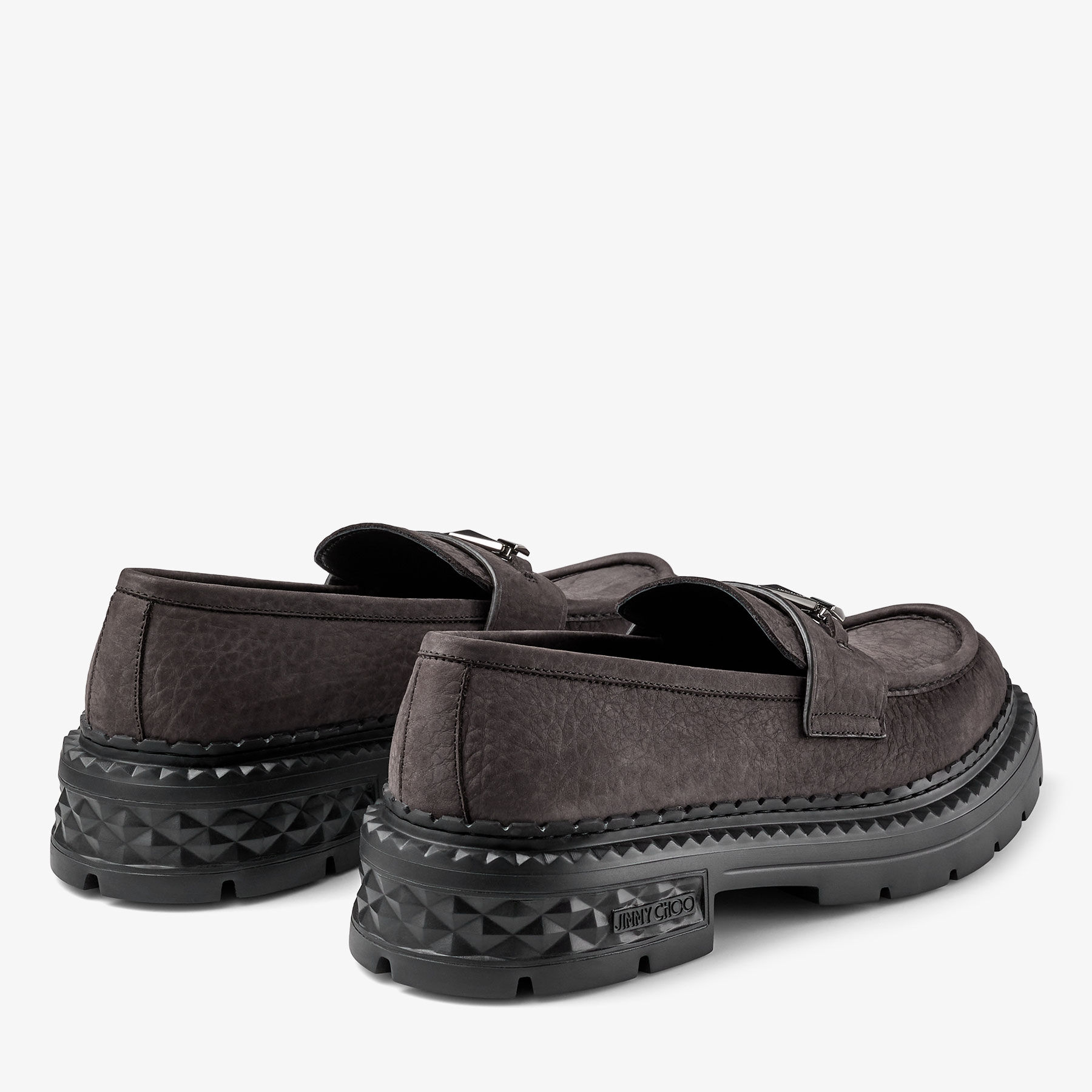 Marlow Diamond M Mocha Nubuck Leather Shoes