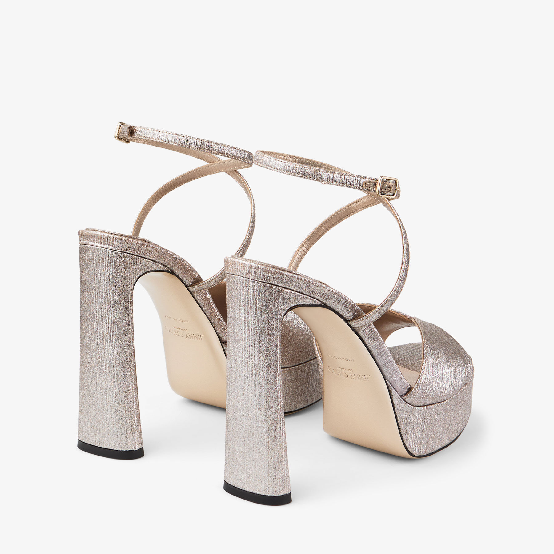 Karli Platform 125 Macaron Glitter Platform Sandals