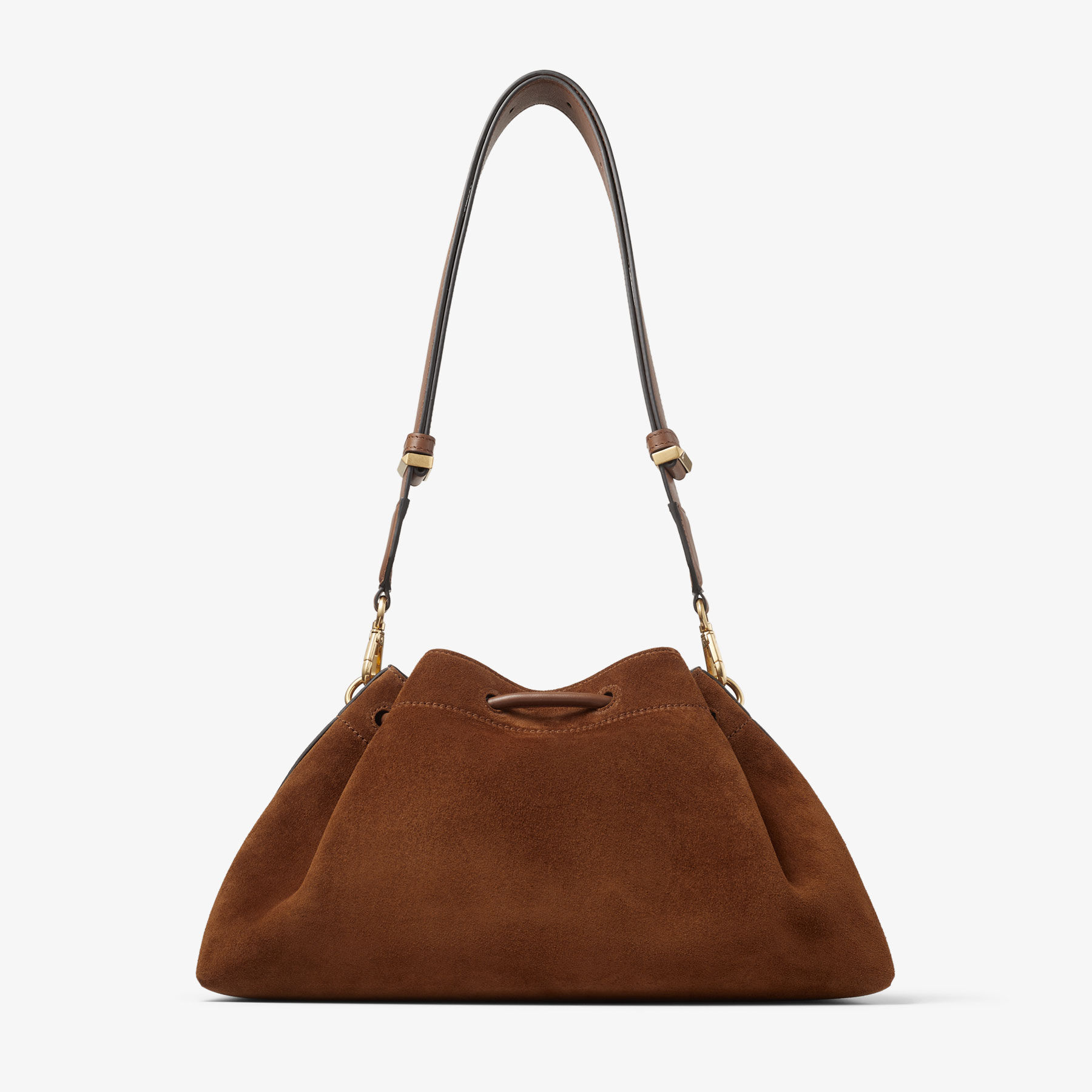 Cinch M Tan Suede Bag