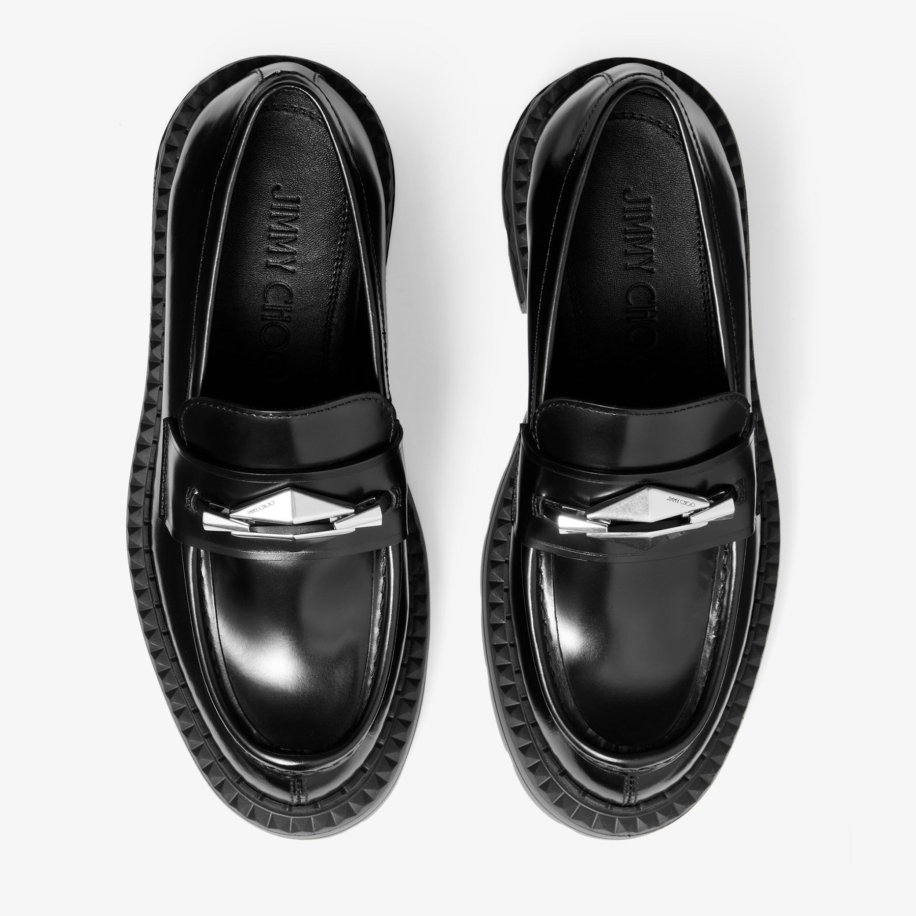 Marlow Diamond F Black Soft Calf Leather Shoes