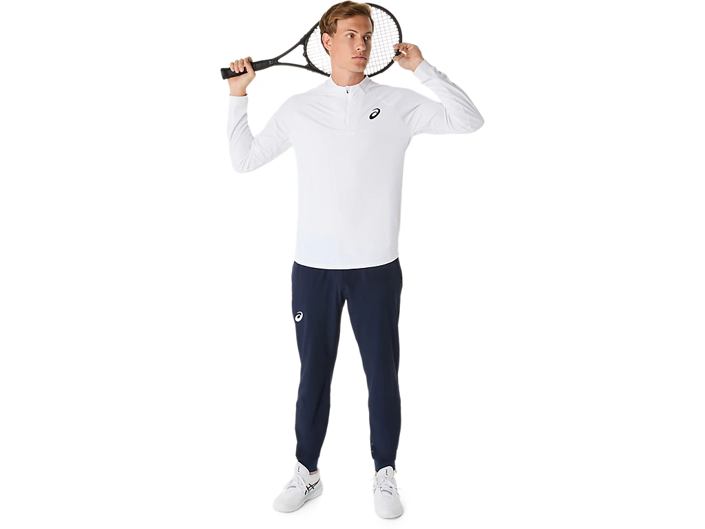 MATCH LS 1/2 ZIP TOP