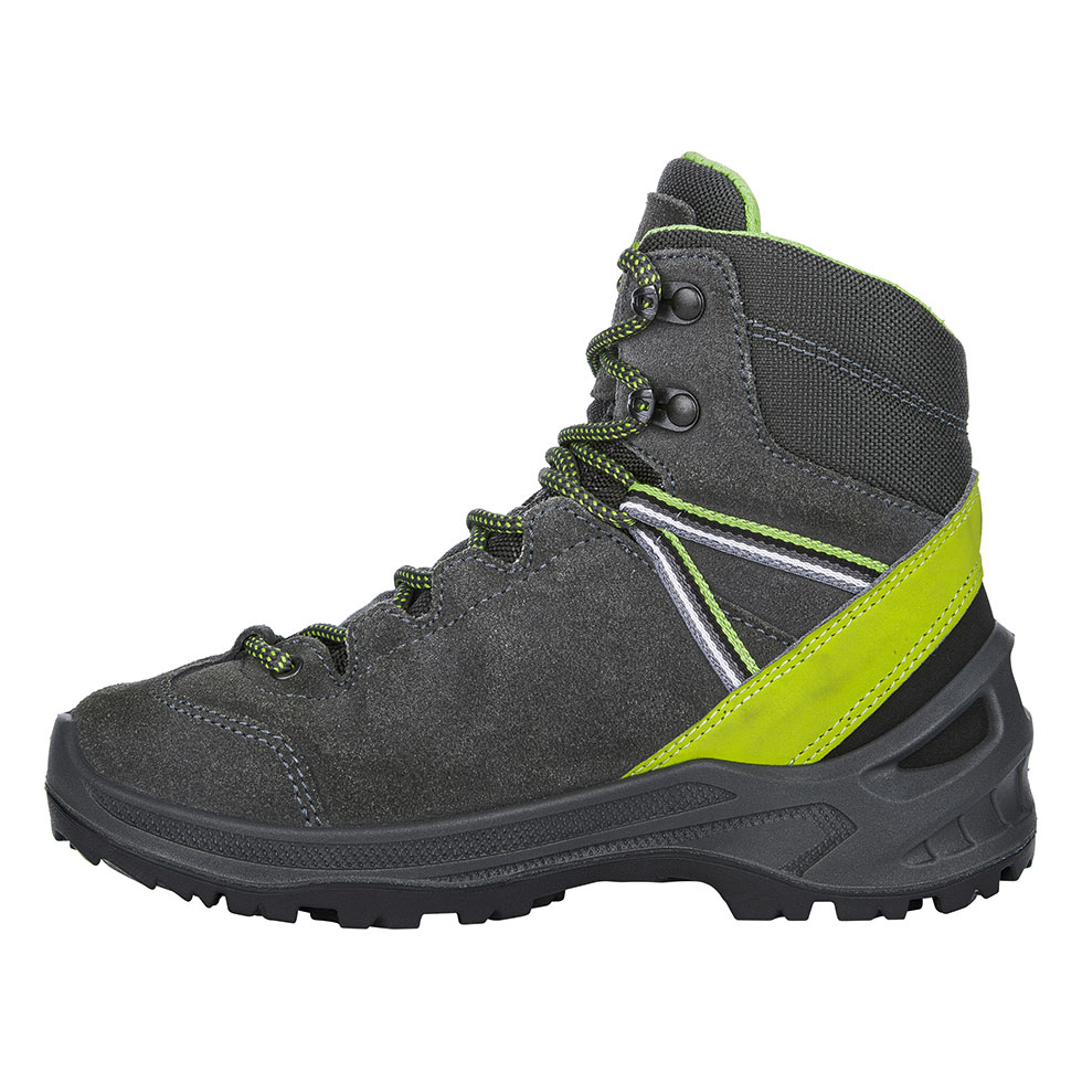 Ledro GTX Mid Junior Anthracite/Lime