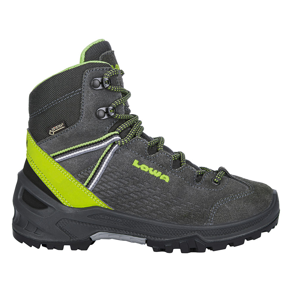 Ledro GTX Mid Junior Anthracite/Lime