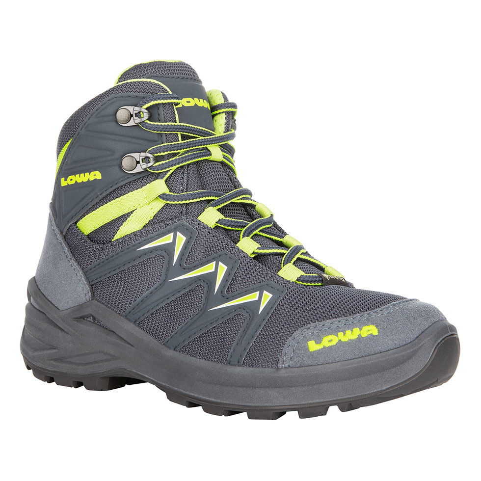 Innox Pro GTX Mid Junior Steel Blue/Lime