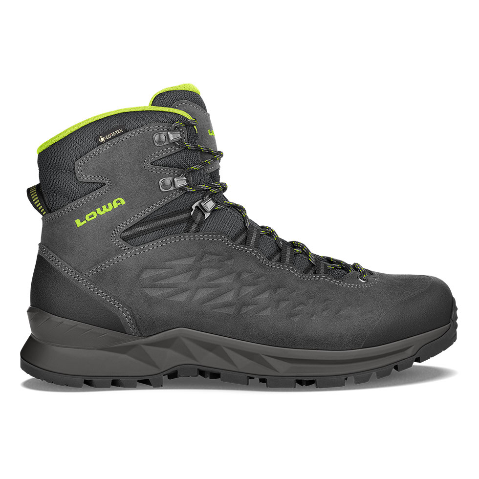 LOWA Explorer® II GTX Mid Anthracite/Lime