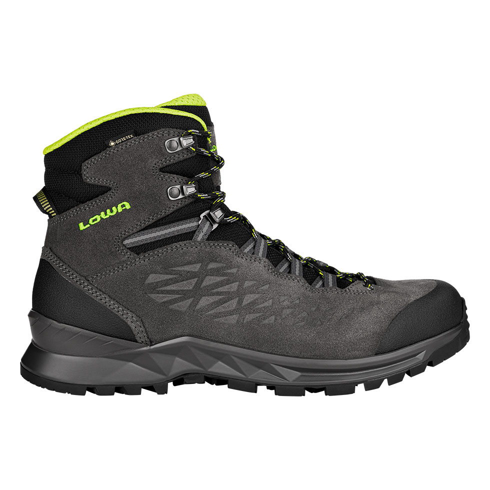 LOWA Explorer® II GTX Mid Anthracite/Lime