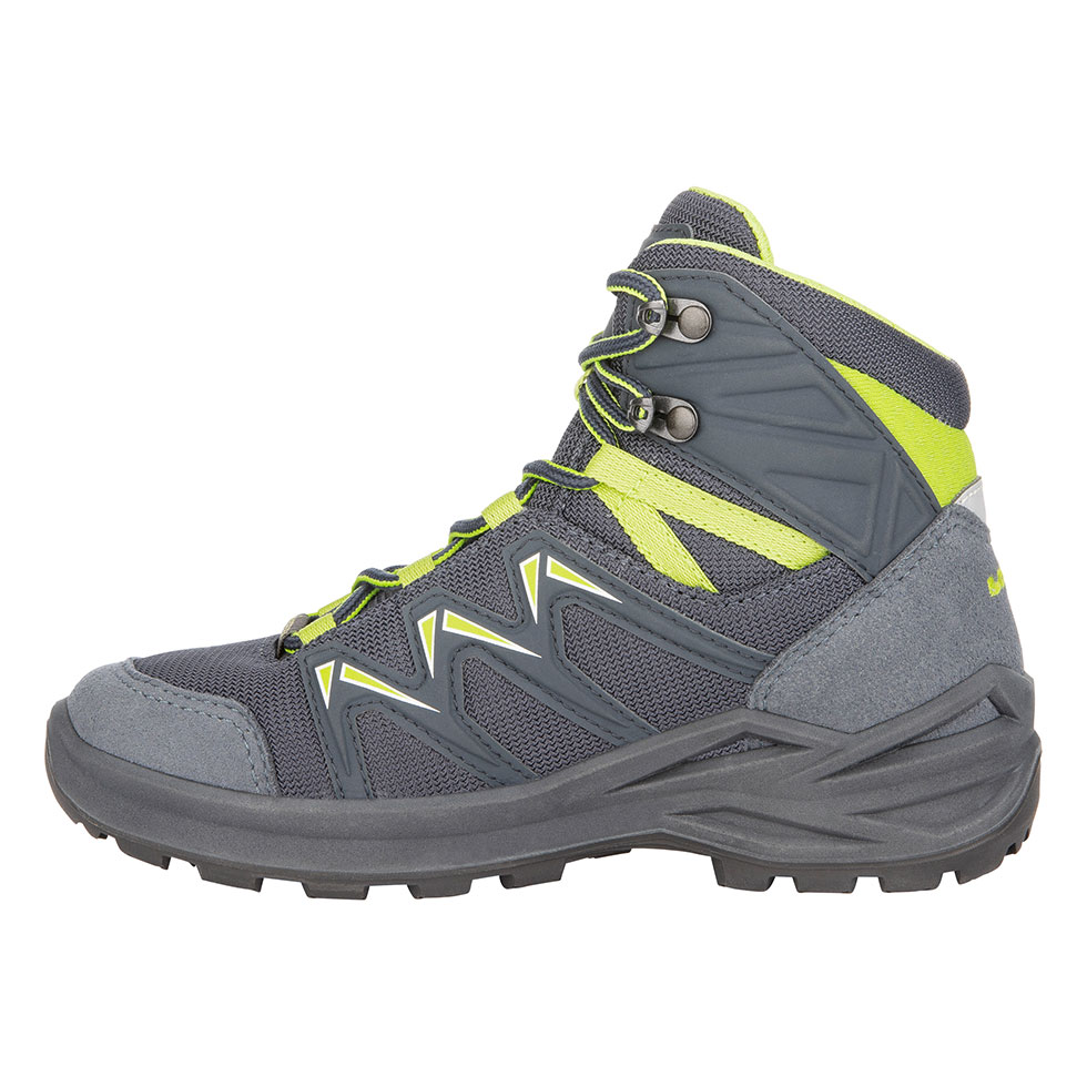 Innox Pro GTX Mid Junior Steel Blue/Lime