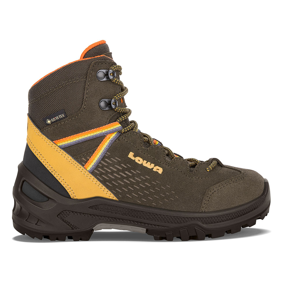 Ledro GTX Mid Junior Olive/Mustard