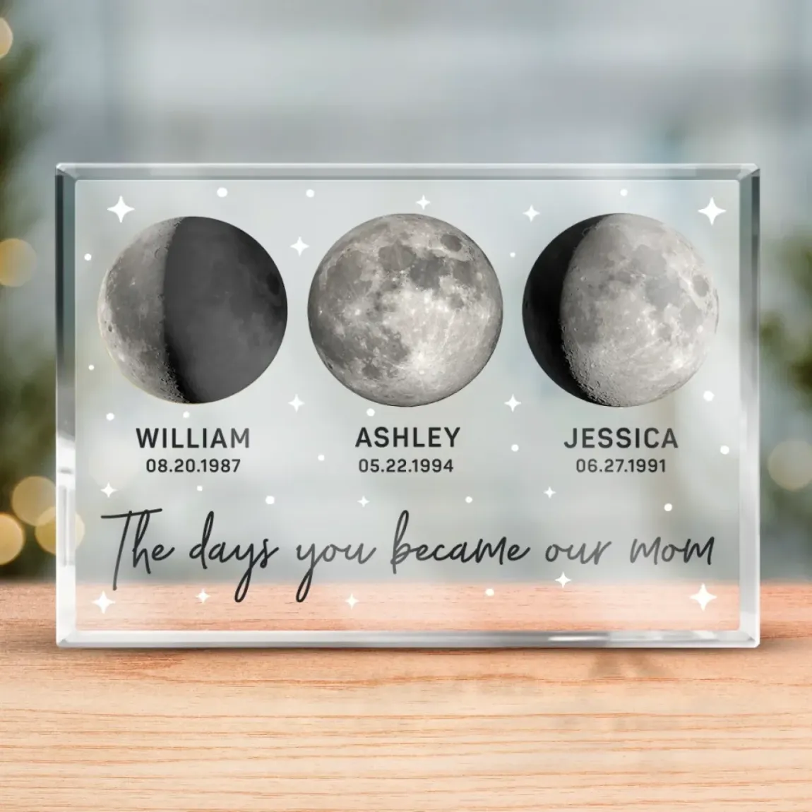 A Mother's Love, Always Guiding Us - Family Personalized Custom Rectangle Shaped Acrylic Plaque - Mother's Day, Gift For Mom, Grandma