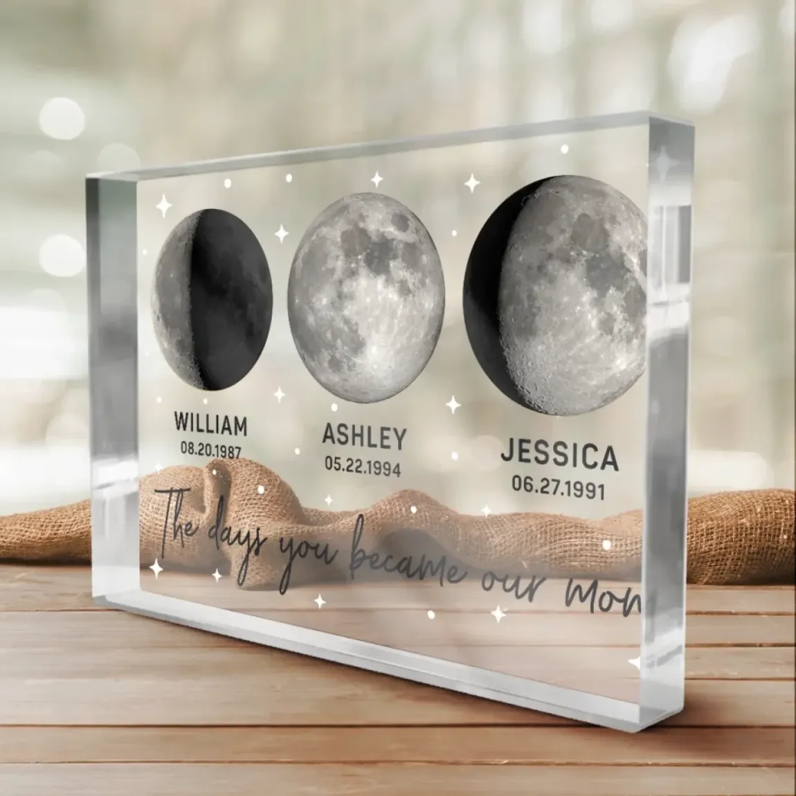 A Mother's Love, Always Guiding Us - Family Personalized Custom Rectangle Shaped Acrylic Plaque - Mother's Day, Gift For Mom, Grandma