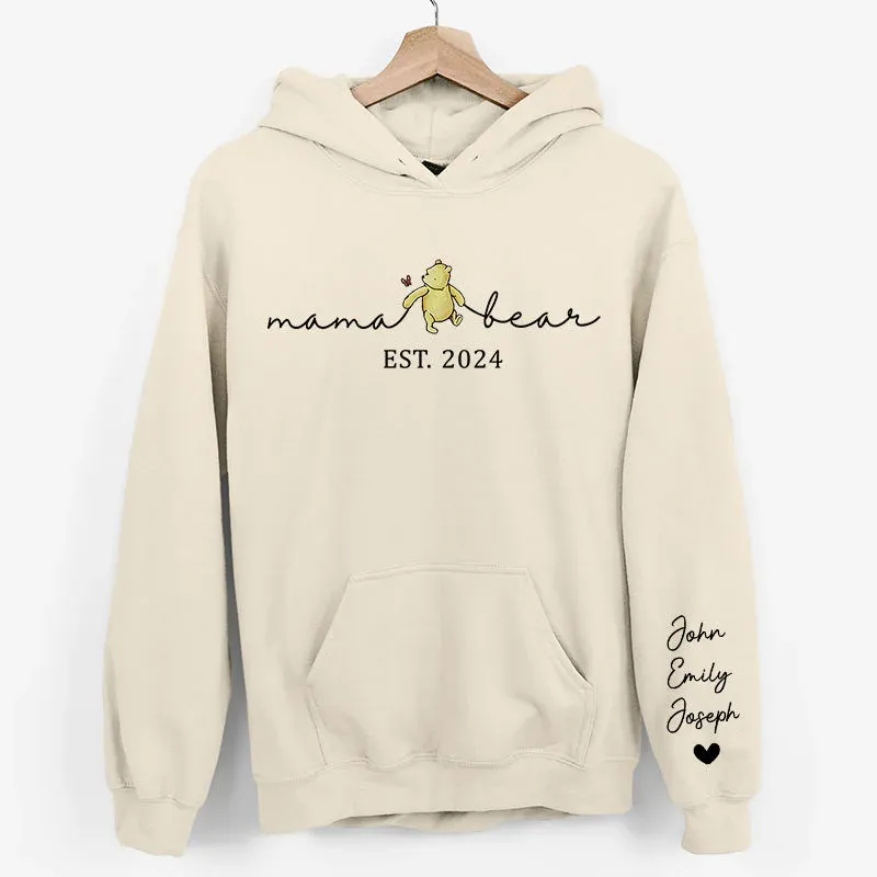 To Me, You��re Everything - Family Personalized Custom Unisex Sweatshirt, Hoodie With Design On Sleeve - Mother's Day, Gift For Mom, Grandma