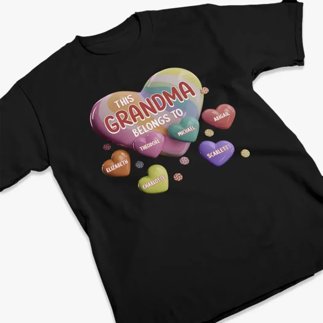 Every Grandchild Brings Joy To Our Lives - Family Personalized Custom Unisex T-shirt, Premium T-shirt, Hoodie - Gift For Mom, Grandma