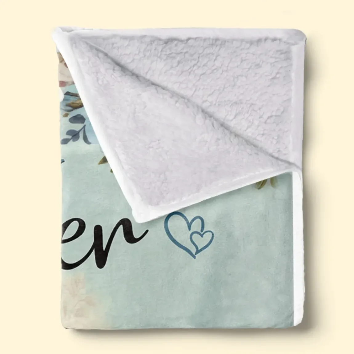 Thank You For Making Me Laugh When I Didn't Even Want To Smile - Bestie Personalized Custom Blanket - Gift For Best Friends, BFF, Sisters