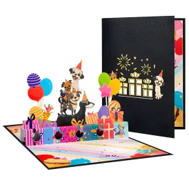 Dog Party Card