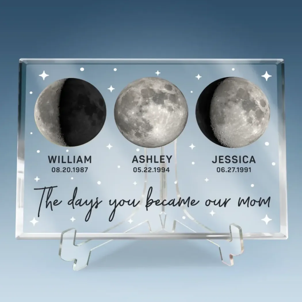 A Mother's Love, Always Guiding Us - Family Personalized Custom Rectangle Shaped Acrylic Plaque - Mother's Day, Gift For Mom, Grandma