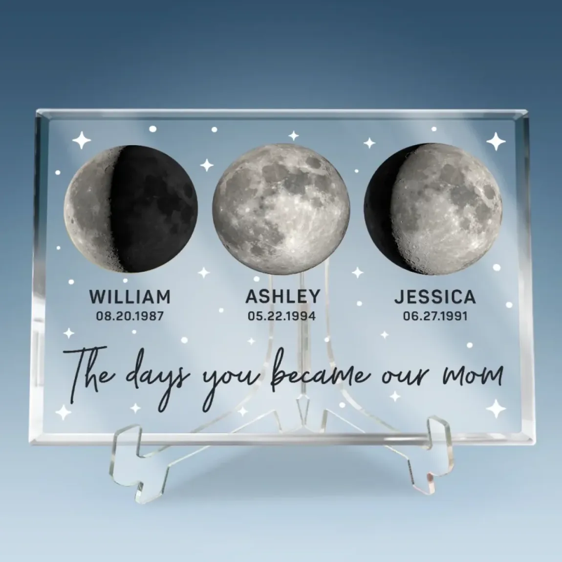 A Mother's Love, Always Guiding Us - Family Personalized Custom Rectangle Shaped Acrylic Plaque - Mother's Day, Gift For Mom, Grandma