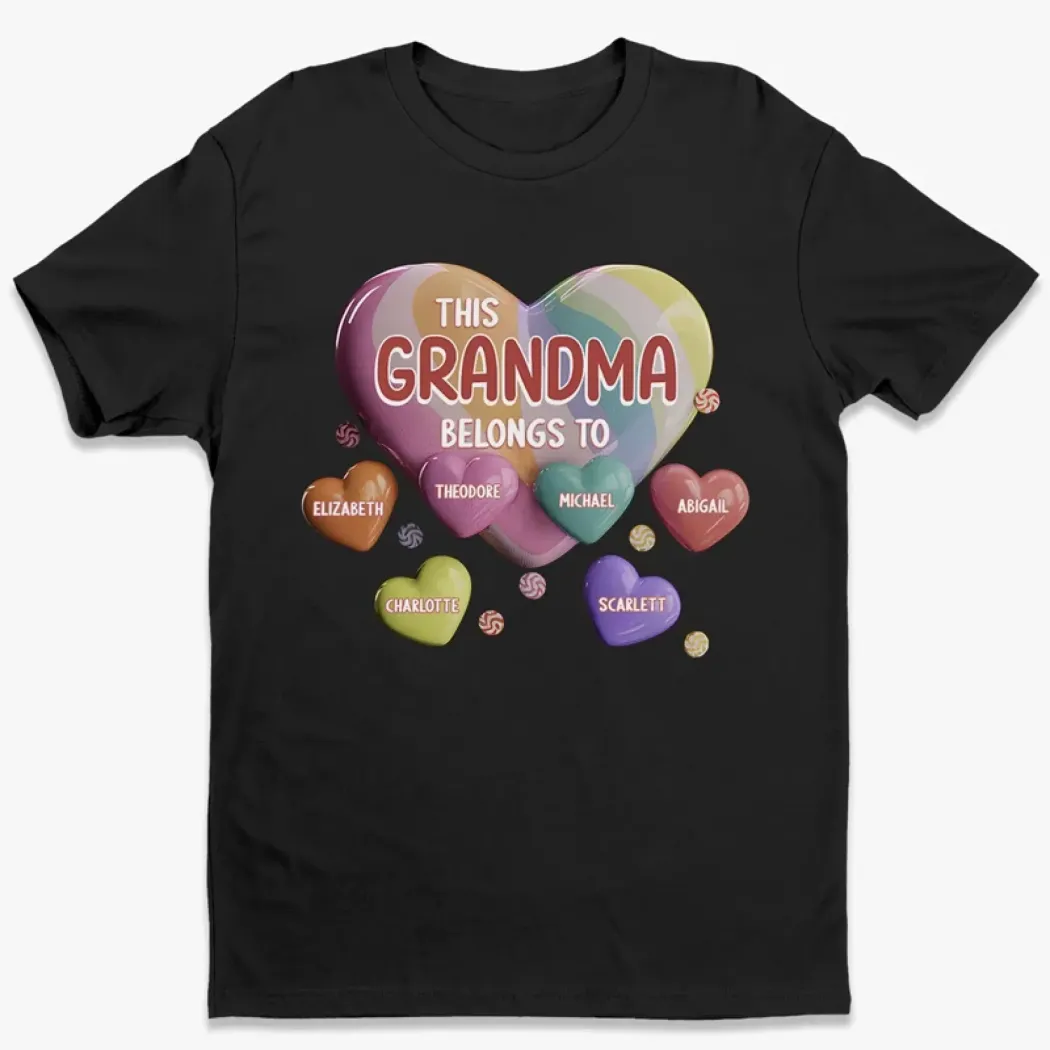 Every Grandchild Brings Joy To Our Lives - Family Personalized Custom Unisex T-shirt, Premium T-shirt, Hoodie - Gift For Mom, Grandma