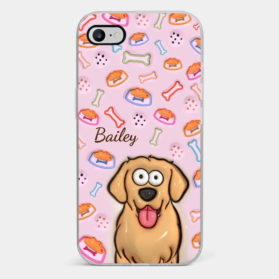 Furry Friends Don��t Just Heal Wounds, They Fill Hearts With Love - Dog Personalized Custom 3D Inflated Effect Printed Clear Phone Case - Gift For Pet Owners, Pet Lovers