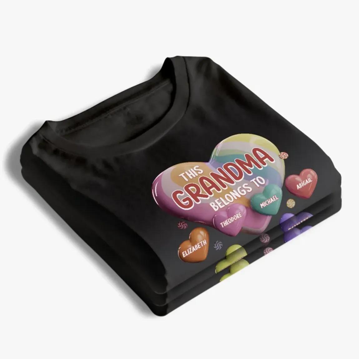 Every Grandchild Brings Joy To Our Lives - Family Personalized Custom Unisex T-shirt, Premium T-shirt, Hoodie - Gift For Mom, Grandma