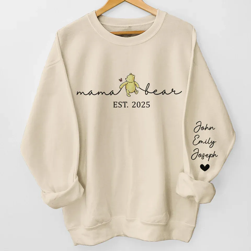 To Me, You��re Everything - Family Personalized Custom Unisex Sweatshirt, Hoodie With Design On Sleeve - Mother's Day, Gift For Mom, Grandma