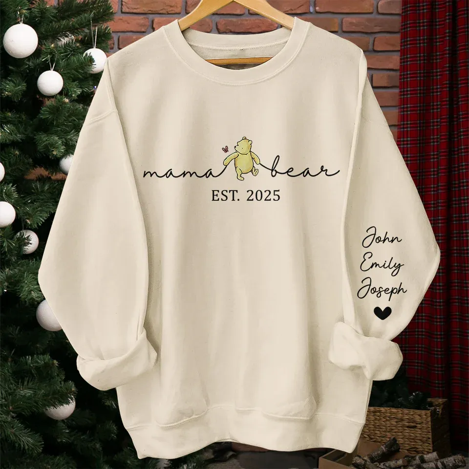 To Me, You��re Everything - Family Personalized Custom Unisex Sweatshirt, Hoodie With Design On Sleeve - Mother's Day, Gift For Mom, Grandma