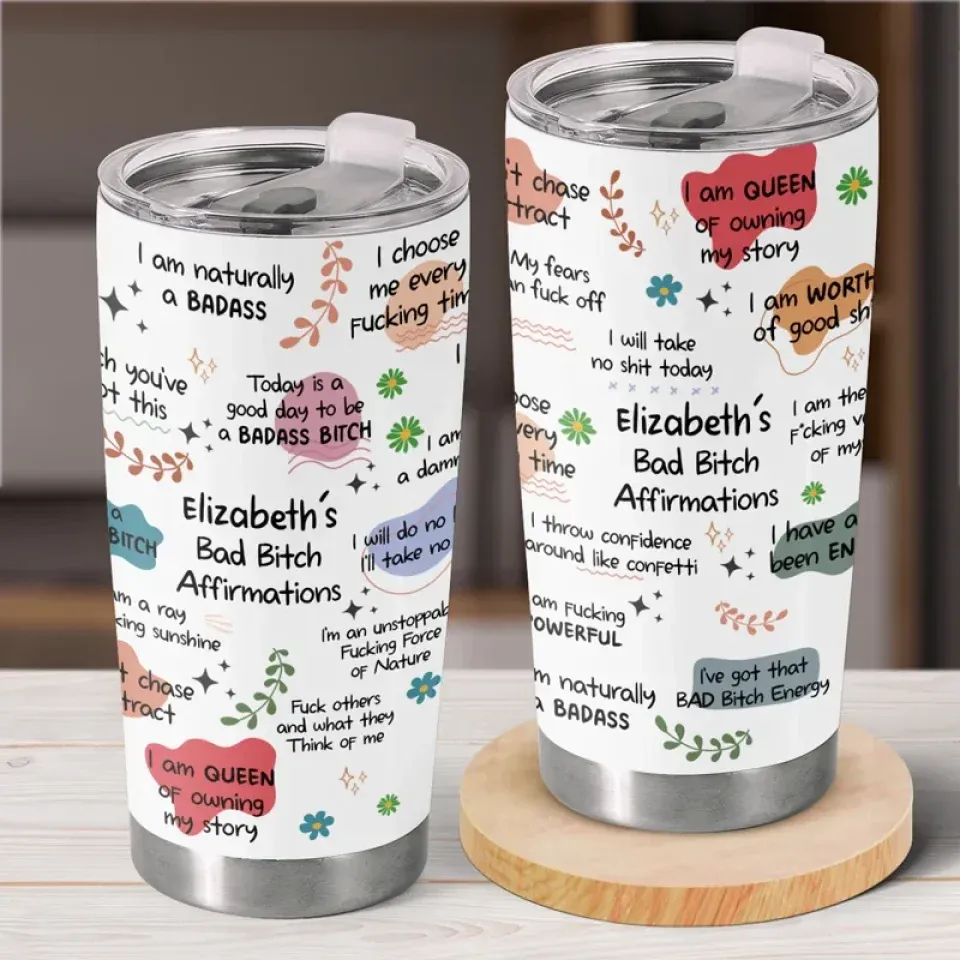 Self-Love Is The Key To Life - Friend Personalized Custom Tumbler - Christmas Gift, Birthday Gift For Best Friends, Family Members, Coworkers, Yourself