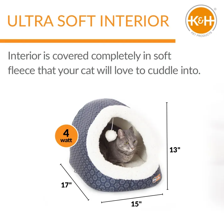 Artsuppl Thermo-Pet Cave Heated Cat Bed