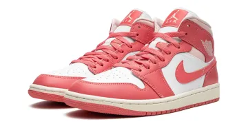 AIR JORDAN 1 MID WMNS 'Strawberries And Cream'