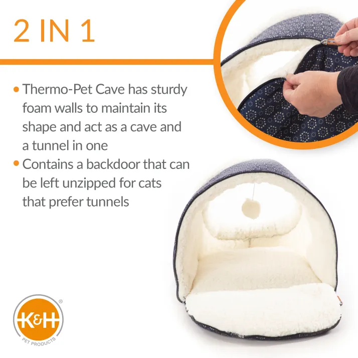 Artsuppl Thermo-Pet Cave Heated Cat Bed