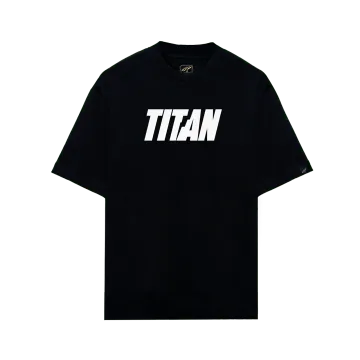 Titan Staples Strike Logo Tee - Black