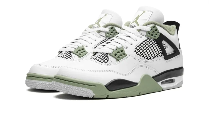 AIR JORDAN 4 RETRO WMNS 'Seafoam / Oil Green'
