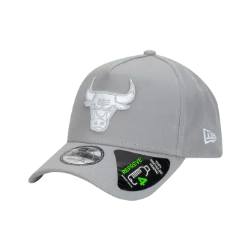 New Era Chicago Bulls Repreve? Cloud Gray 9Forty A-Frame Snapback Cap