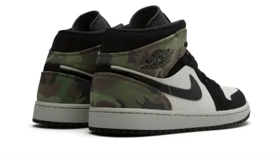 Air Jordan 1 Mid 'Camo'
