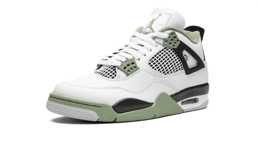 AIR JORDAN 4 RETRO WMNS 'Seafoam / Oil Green'