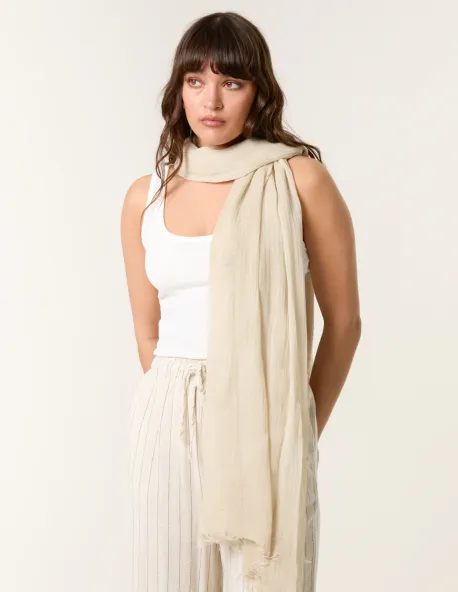 Textured Lightweight Scarf