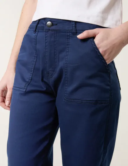 Wide Leg Pocket Trousers