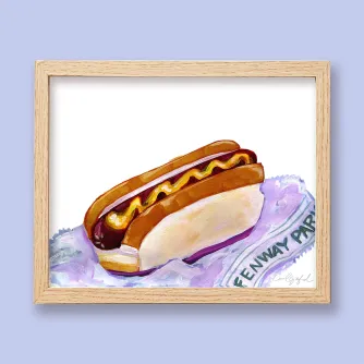 Fenway Frank Print