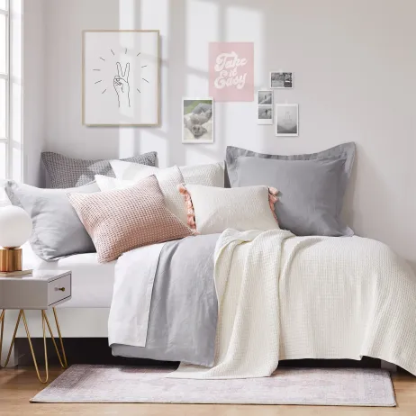 Washed Linen Duvet Cover