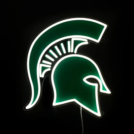 Michigan State Neon Sign