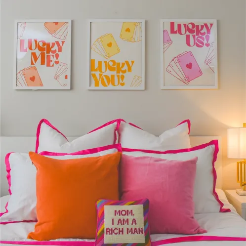 Lucky Us Print by Julia Santos