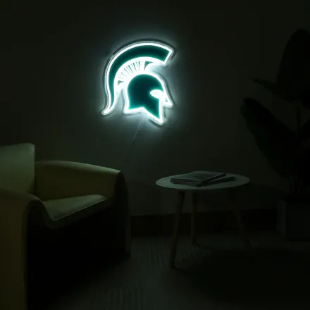 Michigan State Neon Sign