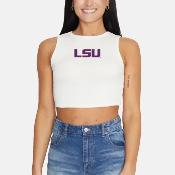 LSU Ribbed Tanktop