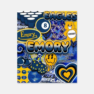 Emory Print by Creative Jawns
