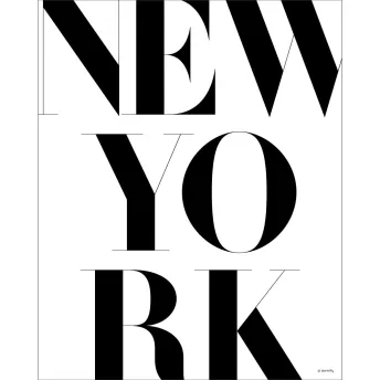 New York Bold Print