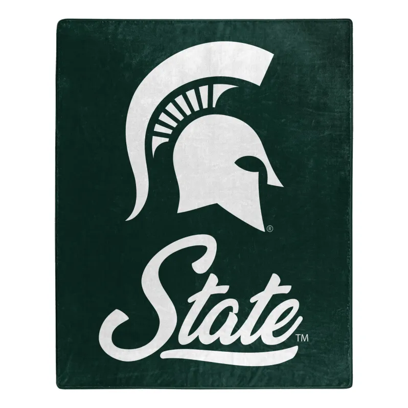 Michigan State Signature College Throw Blanket