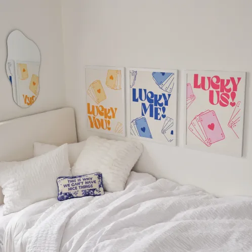 Lucky Us Print by Julia Santos