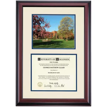 Wisconsin-Eau Claire Premier Legacy Schofield Hall Diploma Frame