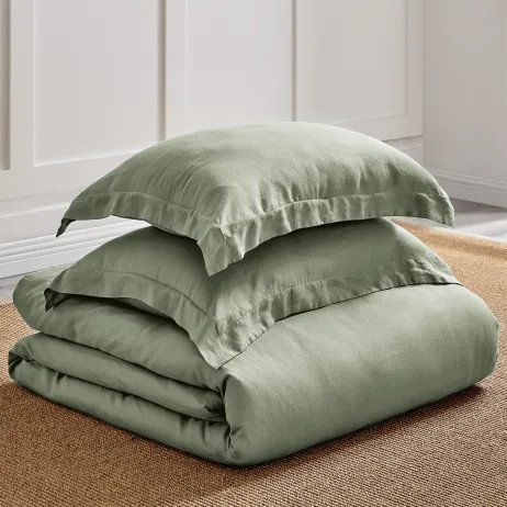 Washed Linen Duvet Cover