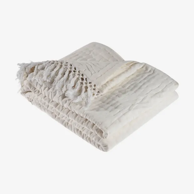 Jumpstitch with Fringe Throw Blanket