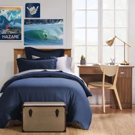 Washed Linen Duvet Cover